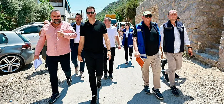 Başkan Mandalinci, saha ziyaretlerini sürdürüyor