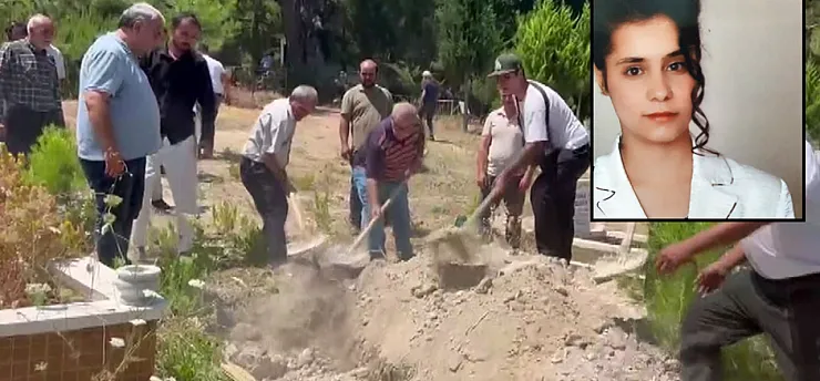 Cinayet kurbanı kız 17 yıl sonra toprağa verildi