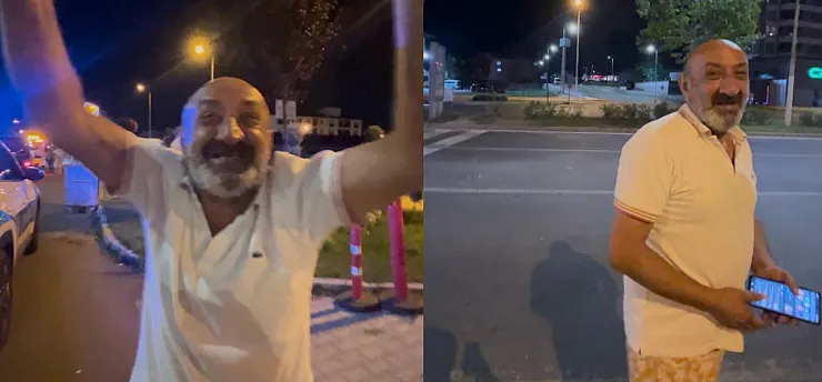 Ehliyetsiz ve alkollü yakalandı, rahat tavırları şaşırttı
