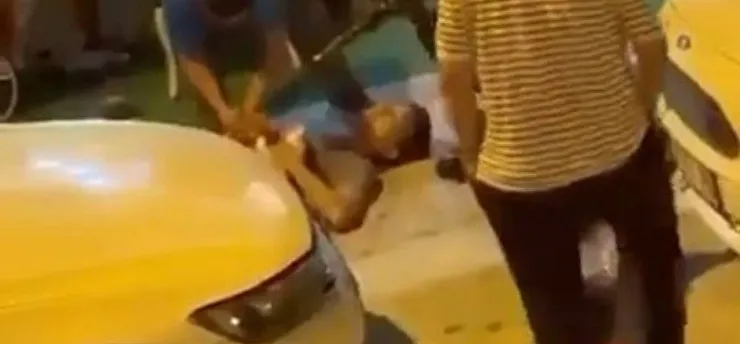 Hamile eşine tatlı almaya çıkan adama bıçaklı dehşet