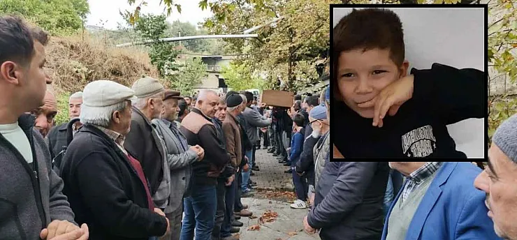Kalp krizi geçiren 11 yaşındaki Hamza, son yolculuğuna uğurlandı