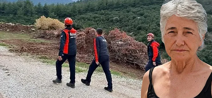 Kayıp yaşlı kadın ormanlık alanda aranıyor