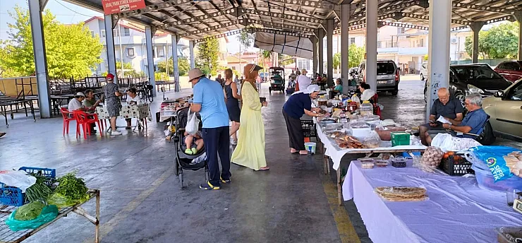 Köyceğiz Kadın Üretici Pazarı aile bütçesine katkı sağlıyor