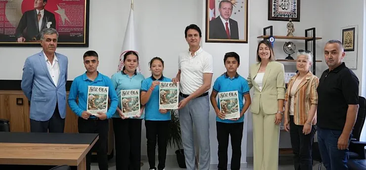Köyceğiz Ortaokulu 'Dijital Dergi' üçüncüsü oldu