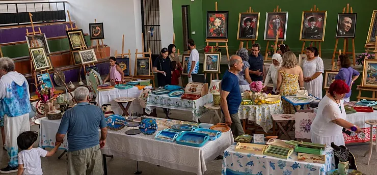 Menteşe'de 'Katmanlardan sırlara' sergisi kapılarını açtı