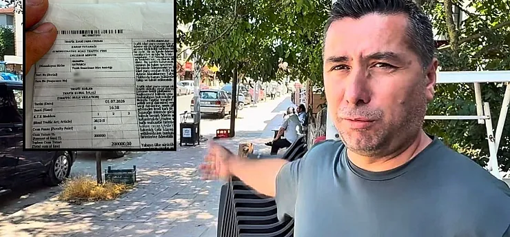 Motosikletle döner almaya giden ehliyetsiz sürücü, 200 bin liralık cezayla döndü