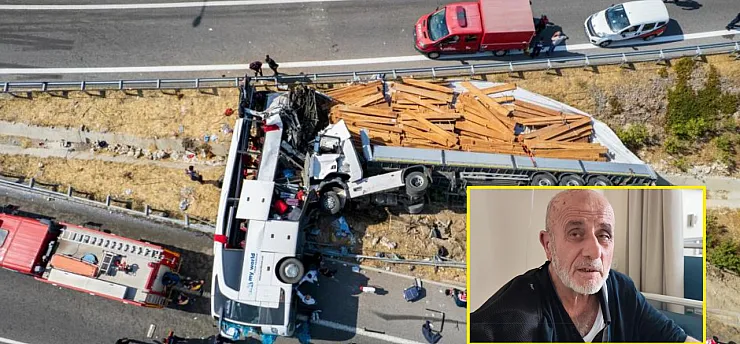 Otobüsteki son yolculuklarında eşini kaybetti