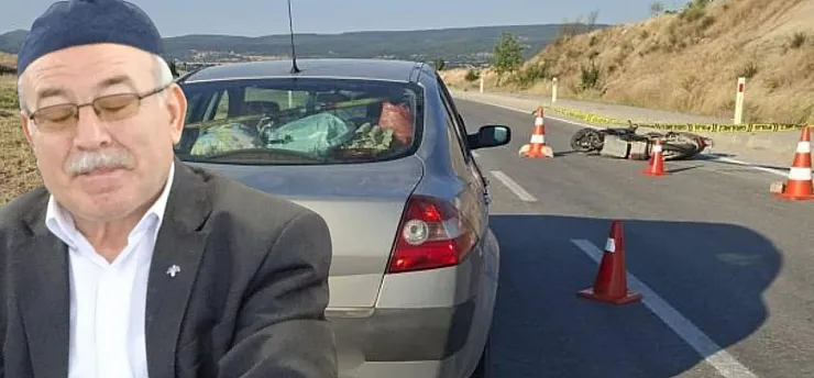Otomobilin çarptığı elektrikli bisikletin sürücüsü hayatını kaybetti