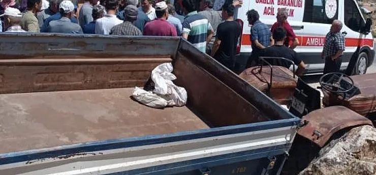 Traktör sürücüsü yaşlı adam kazada hayatını kaybetti