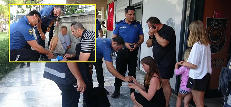 Turistleri hedef alan plaj faresi çaldığı telefonun GPRS destekli takip sistemi ile yakalandı
