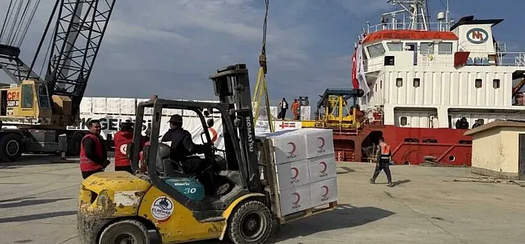 Türkiye 5 kıtada 85 ülkeye yardım ulaştırdı