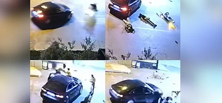 Yaralıların Üzerinden Otomobiliyle Geçen Sürücü 'Kasten Öldürmeye Teşebbüs'ten Tutuklandı