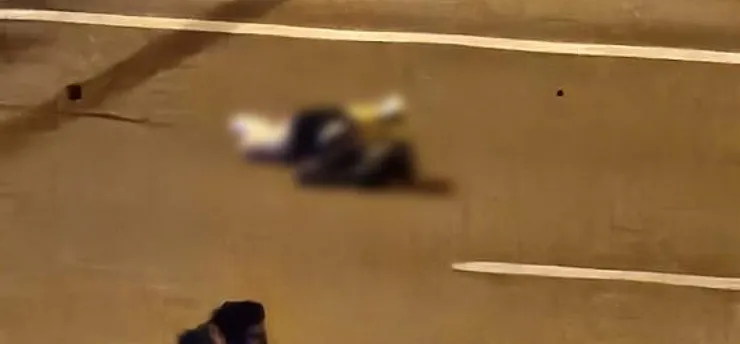 Yayaya çarpan motosikletin sürücüsü hayatını kaybetti, yaya ağır yaralandı