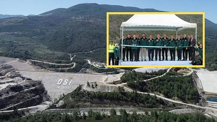 Muğla Yatağan'da Girme Barajı Hizmete Açıldı
