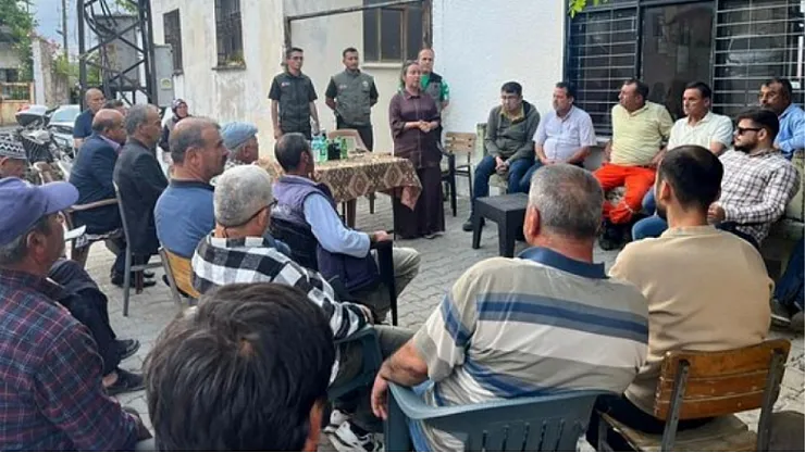 Yatağan'da orman köylerinde yangın bilgilendirme eğitimi