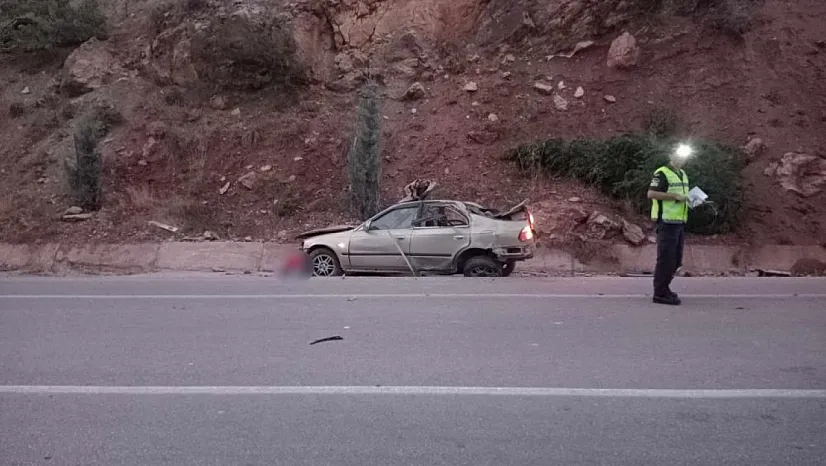 Altınyayla-Fethiye yolunda kaza 2 ölü, 3 yaralı
