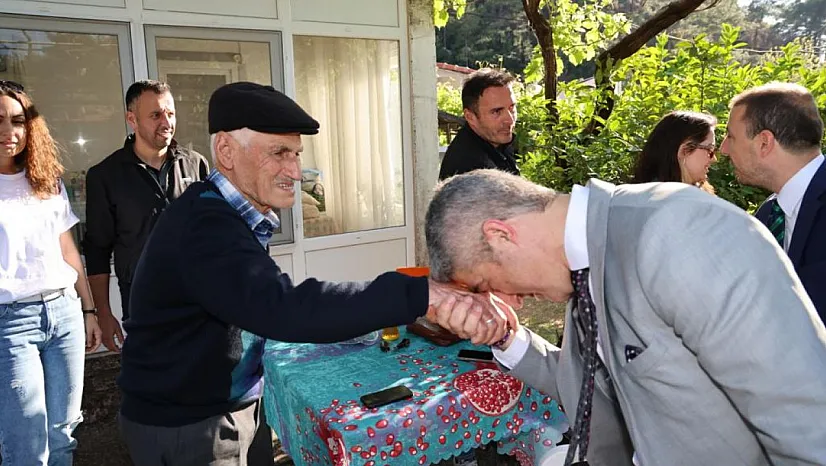 Başkan, büyükleri unutmadı