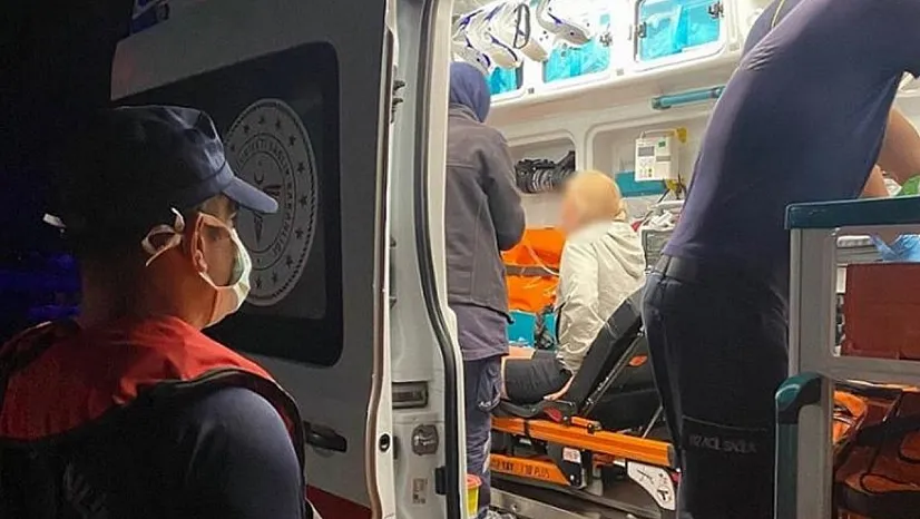 Fethiye açıklarında gemide rahatsızlanan vatandaşa tıbbi tahliye
