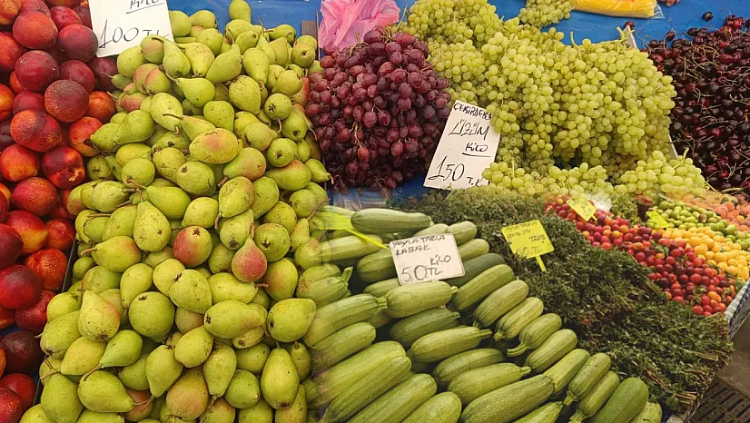 Fethiye Çalış Pazarı'nda Bu Hafta Meyve ve Sebze Fiyatları Ne Kadar?