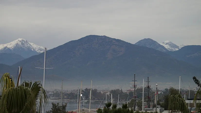 Fethiye'de 27 Ocak salı günü kuvvetli yağış alarmı