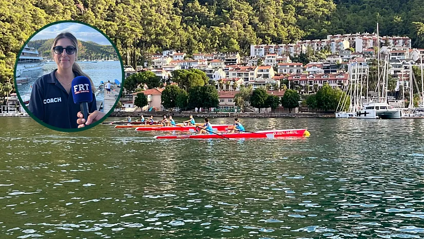 Fethiye'de Avrupa Hareketlilik Haftası kapsamında kürek yarışları düzenlendi