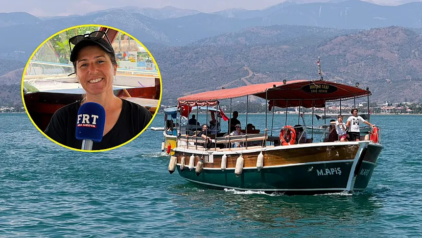 Fethiye'de dalgalara yön veren kadın: Çalış Boat Kooperatifi'nin tek kadın kaptanı