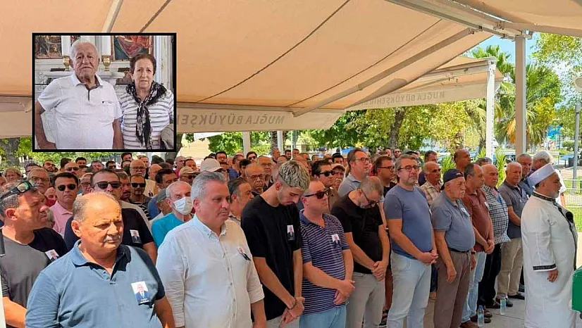 Fethiye'de emekli ziraatçı Hasan Güven son yolculuğuna uğurlandı