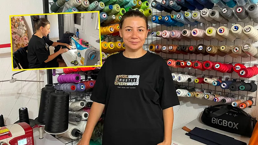 Fethiye'de otizmli oğlu için üretiyor, emeğiyle hayata tutunuyor