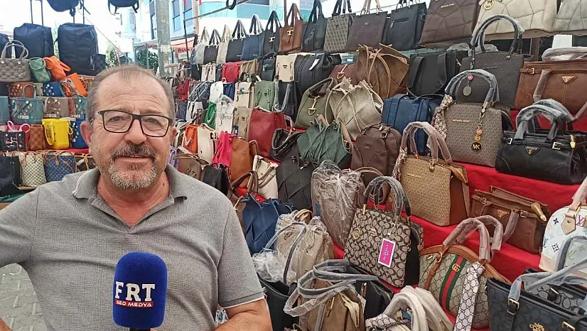 Fethiye Salı Pazarı esnafı: 'Çanta satışları geçen yıla göre yüzde 50 düştü'