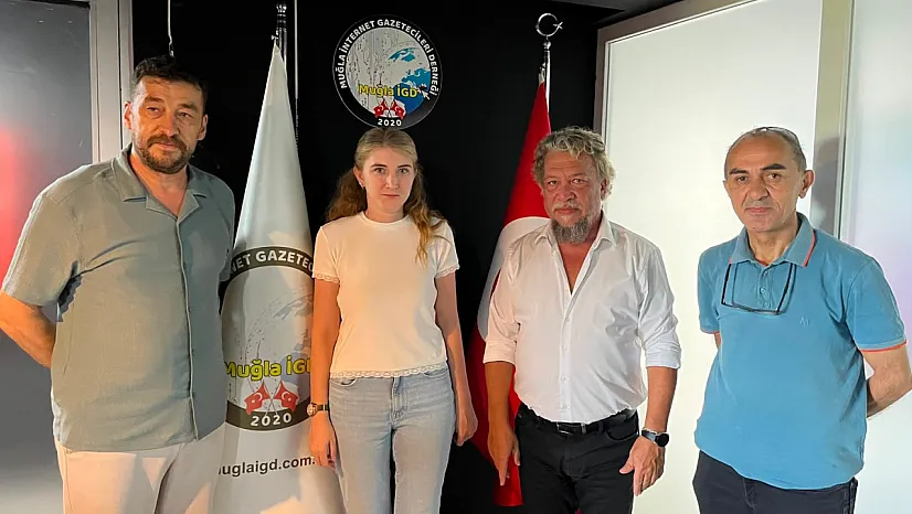 Güvenlik Büro Amirliği'nden Muğla İGD'ye Kutlama Ziyareti