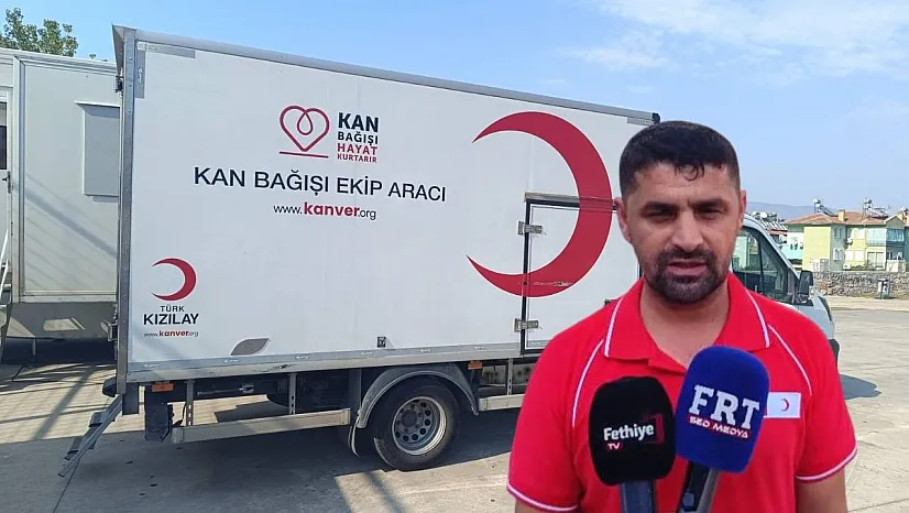 'Kan Ver, Umut Ol': Kızılay'dan Fethiye Taşyaka'da bağış kampanyası