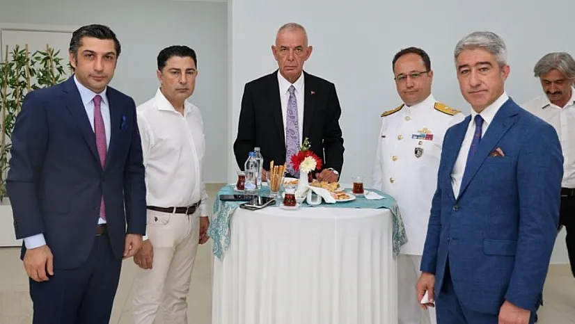 Kaymakam Aksoy, ilçe protokolü ile bayramlaştı
