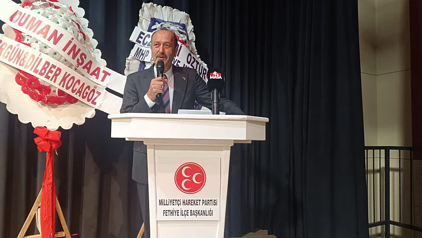 MHP'li Tamer Osmanağaoğlu'ndan Fethiye'de Terörsüz Türkiye Mesajı