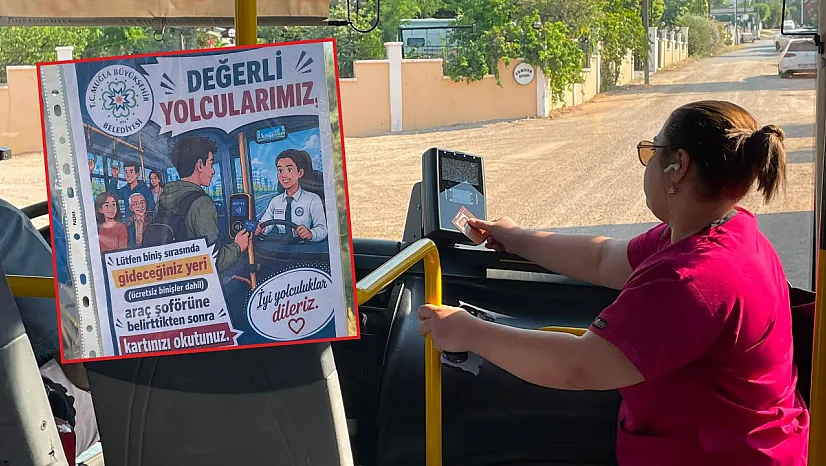 Muğla'da toplu taşımada 'Durak Bildirimi' uyarısı yeniden gündemde