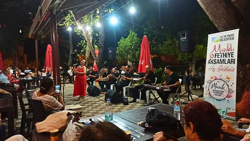 Müzikli Fethiye Akşamları'nda Liman Halk Evi'nde unutulmaz gece
