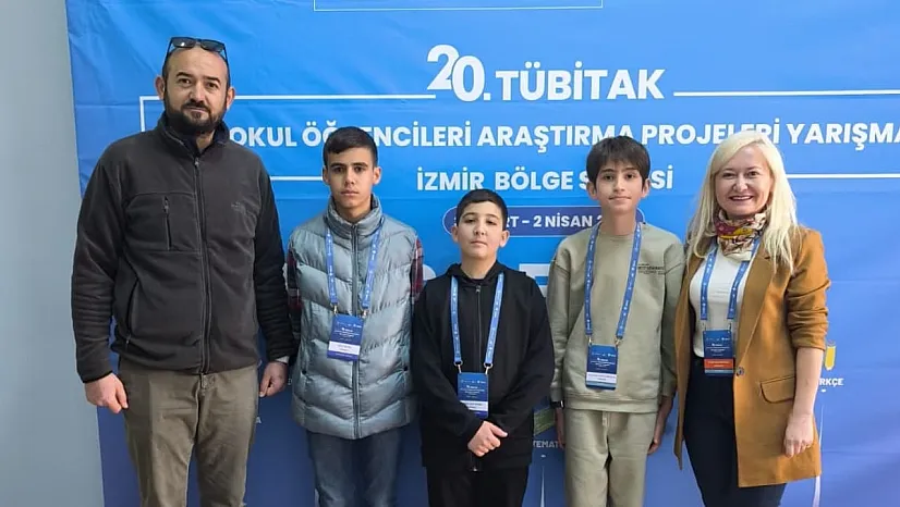 Seydikemerli öğrenciler TÜBİTAK'ta bölge birincisi oldu