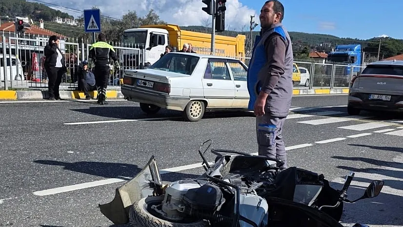 Ula'da trafik kazası: 1 yaralı
