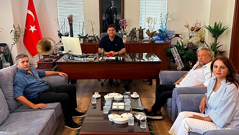 4'lü Masa'dan Başkan Alim Karaca'ya ziyaret
