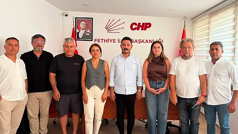 4'lü Masa'dan CHP Fethiye İlçe Başkanı Mustafa Barış Güler'e ziyaret
