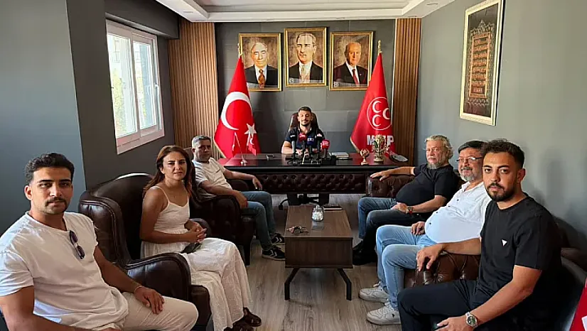 4'lü Masa'dan MHP Fethiye İlçe Başkanı Öztürkçü'ye ziyaret