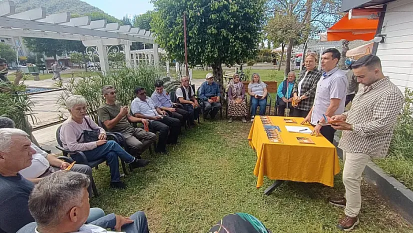 'Açık Kapı' bu kez Fethiye'de Altı Nokta Körler Derneği'nde