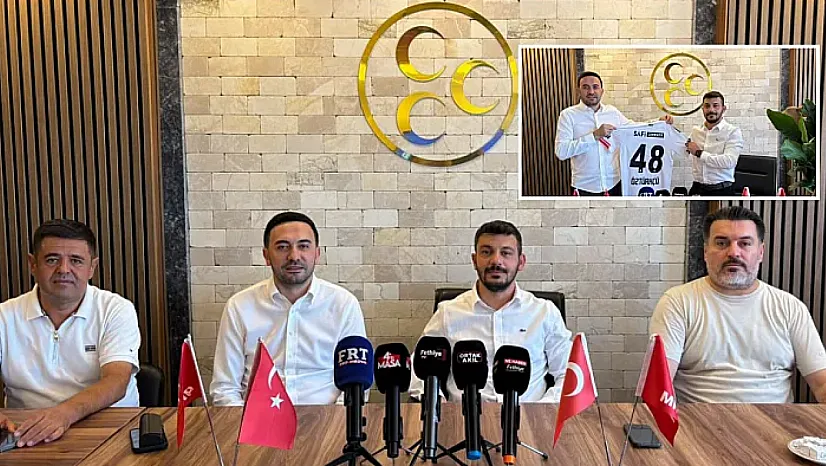Beşiktaş Taraftarlar Derneği'nden MHP Fethiye İlçe Başkanı Öztürkçü'ye ziyaret