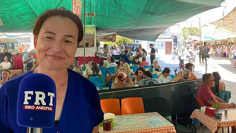 Çalış Pazarı Esnafı Yasemin Çalışkan: 'Çalış Pazarı Bambaşka, İşlerimiz Şükür İyi'