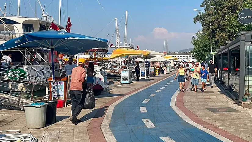 Eyyam-ı bahurla birlikte Fethiye'de kavurucu günler