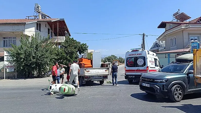 Fethiye Adnan Menderes Bulvarı'nda Yaralamalı Trafik Kazası
