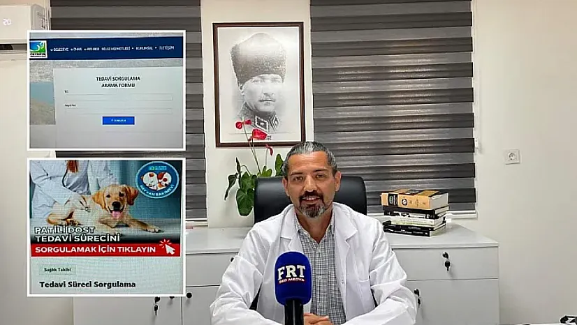 Fethiye Belediyesi'nden hayvanseverlere dijital kolaylık: Tedavi süreci artık internetten takip edilebilecek