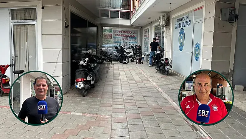 Fethiye Çalıca Kapalı Pazaryeri esnafı motorlardan dertli