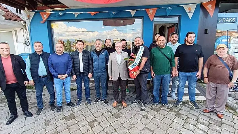 Fethiye Çalış Boat Kooperatifi'nden AK Parti İlçe Başkanlığı'na ziyaret