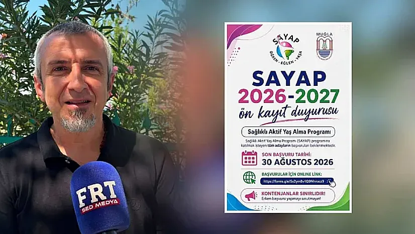 Fethiye'de 65 yaş üstü vatandaşlar için SAYAP kayıtları başladı