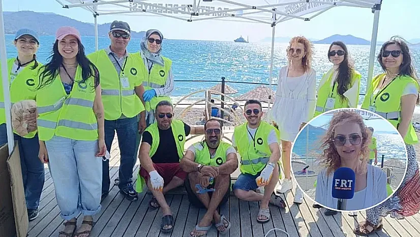 Fethiye'de Anlamlı Çevre Etkinliği: Atıklar Caretta Caretta'ya Dönüştü